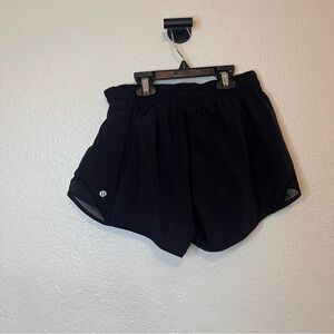 lululemon athletica Women's Black Athletic Shorts Size 8 Tall